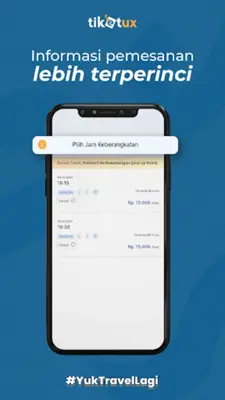 Tiketux - Pesan Tiket Travel android App screenshot 1
